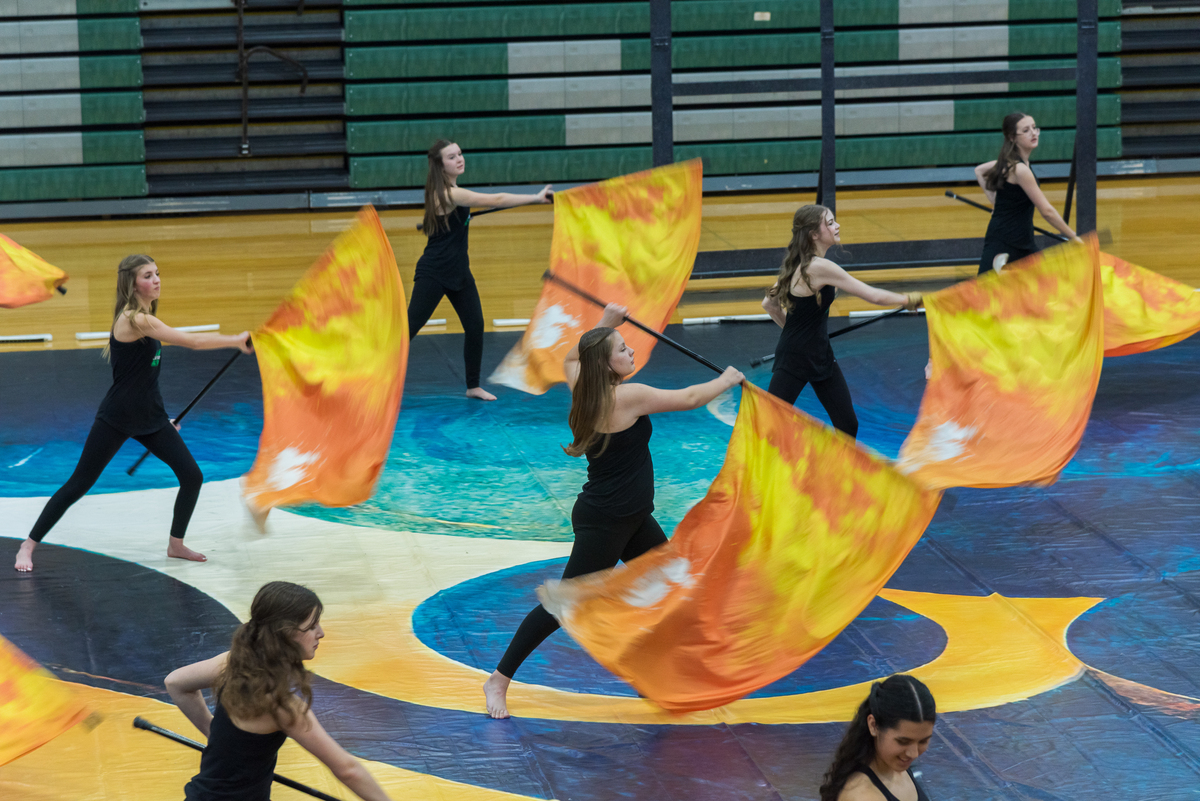 Winter Guard Spring Recital